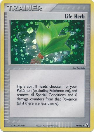 Life Herb - 93/112 - Uncommon - Reverse Holo available at 401 Games Canada