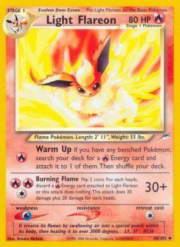 Light Flareon - 46/105 - Uncommon - Unlimited available at 401 Games Canada