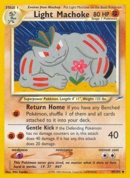 Light Machoke - 49/105 - Uncommon - Unlimited available at 401 Games Canada