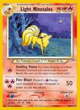 Light Ninetales - 50/105 - Uncommon - Unlimited available at 401 Games Canada