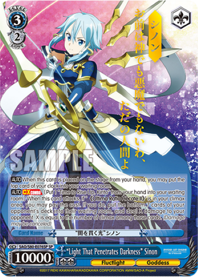 'Light That Penetrates Darkness' Sinon (SP) available at 401 Games Canada