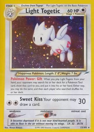 Light Togetic - 15/105 - Holo - Unlimited available at 401 Games Canada