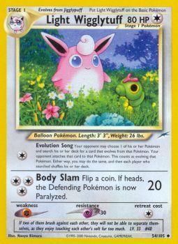 Light Wigglytuff - 54/105 - Uncommon - Unlimited available at 401 Games Canada