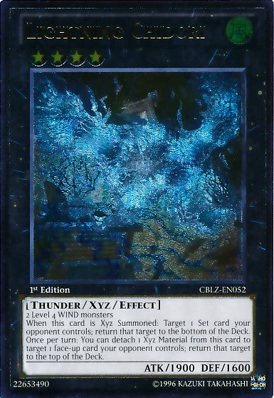 Lightning Chidori - CBLZ-EN052 - Ultimate Rare - 1st Edition available at 401 Games Canada