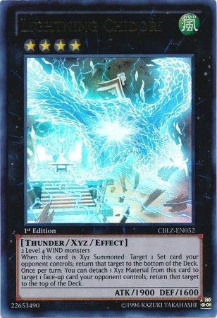 Lightning Chidori - CBLZ-EN052 - Ultra Rare - 1st Edition available at 401 Games Canada