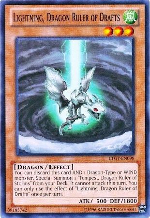 Lightning, Dragon Ruler of Drafts - LTGY-EN098 - Common - Unlimited available at 401 Games Canada