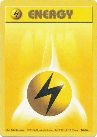 Lightning Energy - 100/102 - Common - Unlimited available at 401 Games Canada