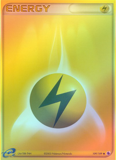 Lightning Energy - 109/109 - Common - Reverse Holo available at 401 Games Canada