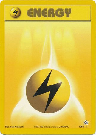 Lightning Energy - 109/111 - Common - Unlimited available at 401 Games Canada