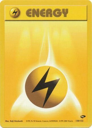 Lightning Energy - 130/132 - Common - Unlimited available at 401 Games Canada