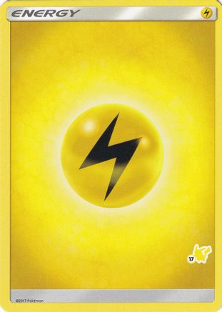 Lightning Energy (#17 Pikachu Stamped) - 17 - Promo available at 401 Games Canada