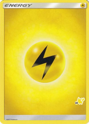 Lightning Energy (#22 Pikachu Stamped) - 22 - Promo available at 401 Games Canada