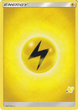 Lightning Energy (#27 Pikachu Stamped) - 27 - Promo available at 401 Games Canada