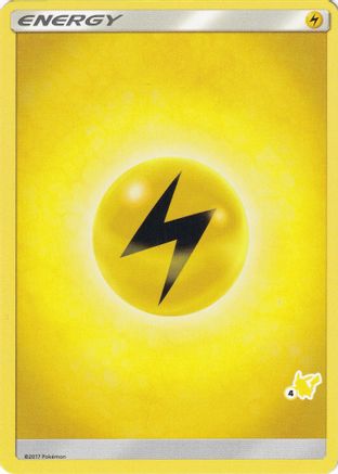 Lightning Energy (#4 Pikachu Stamped) - 4 - Promo available at 401 Games Canada