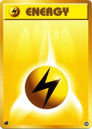 Lightning Energy (Japanese) - 10 - Promo (Bulbasaur Deck VHS) available at 401 Games Canada