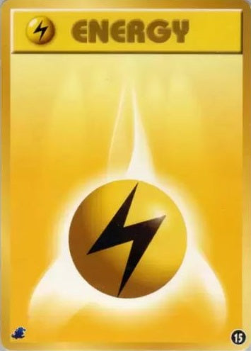 Lightning Energy (Japanese) - 15 - Promo (Totodile Half Deck) available at 401 Games Canada