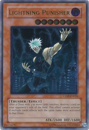 Lightning Punisher - CDIP-EN026 - Ultimate Rare - Unlimited available at 401 Games Canada