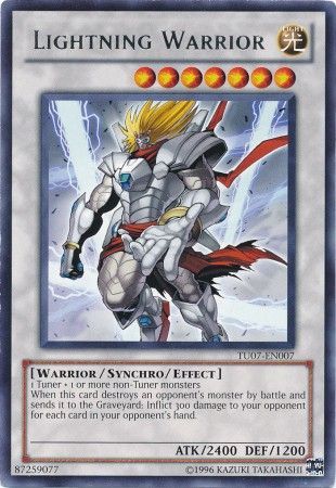 Lightning Warrior - TU07-EN007 - Rare available at 401 Games Canada