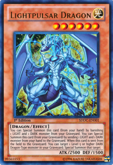 Lightpulsar Dragon - SDDC-EN001 - Ultra Rare - 1st Edition available at 401 Games Canada