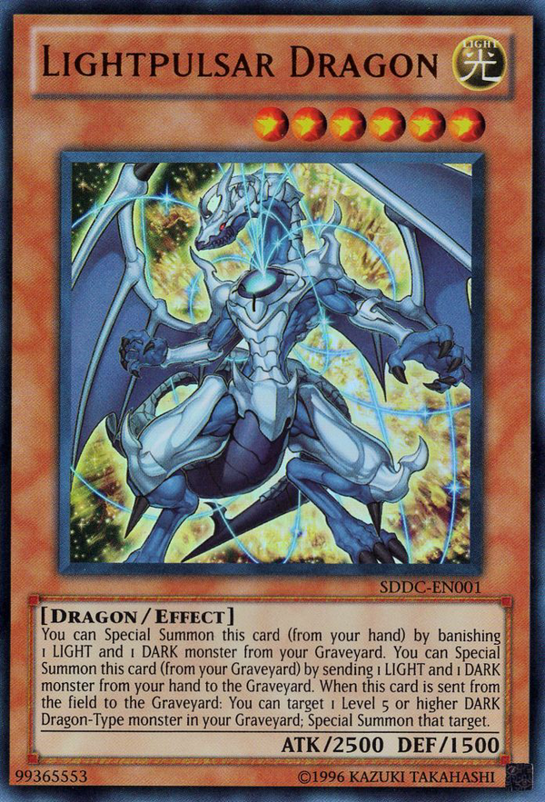 Lightpulsar Dragon - SDDC-EN001 - Ultra Rare - Unlimited available at 401 Games Canada
