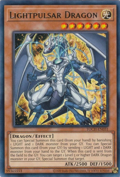 Lightpulsar Dragon - TOCH-EN031 - Rare - Unlimited available at 401 Games Canada