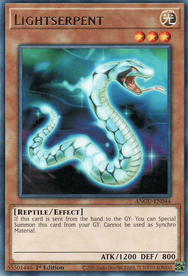 Lightserpent - ANGU-EN044 - Rare - 1st Edition available at 401 Games Canada