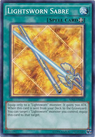 Lightsworn Sabre - AP05-EN023 - Common available at 401 Games Canada