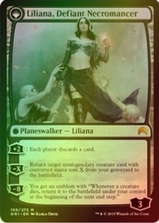 401 Games Canada - Liliana, Heretical Healer // Liliana, Defiant Necromancer (Foil) (ORI) 401 Games Canada - Liliana, Heretical Healer // Liliana, Defiant Necromancer (Foil) (ORI)