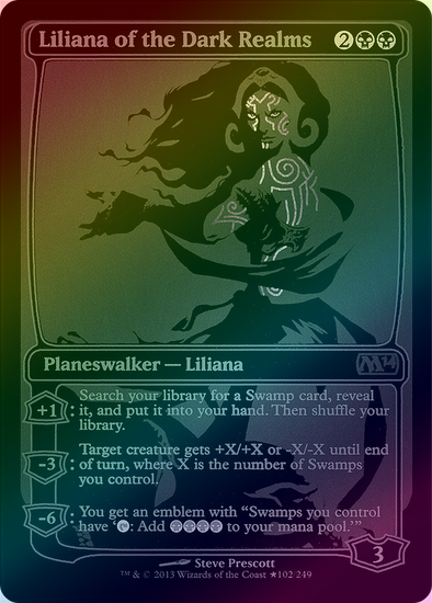 401 Games Canada - Liliana of the Dark Realms (Foil) (SDCC 2013) 401 Games Canada - Liliana of the Dark Realms (Foil) (SDCC 2013)