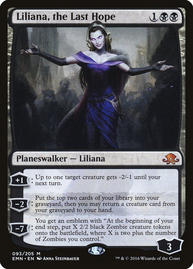 Liliana, the Last Hope (EMN) available at 401 Games Canada