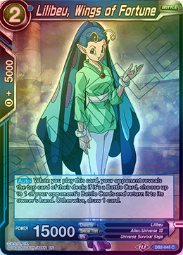 Lilibeu, Wings of Fortune - DB2-048 - Common (FOIL) available at 401 Games Canada