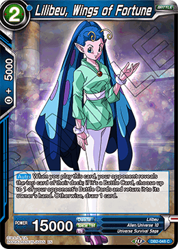 Lilibeu, Wings of Fortune - DB2-048 - Common available at 401 Games Canada