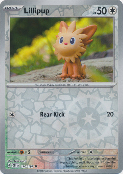 Lilipup - 170/197 - Common - Reverse Holo available at 401 Games Canada