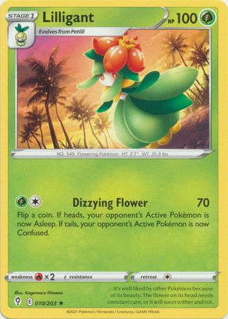 Lilligant - 010/203 - Rare available at 401 Games Canada