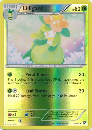 Lilligant - 10/114 - Rare - Reverse Holo available at 401 Games Canada