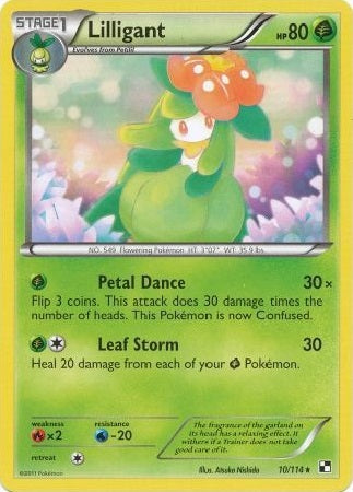 Lilligant - 10/114 - Rare available at 401 Games Canada