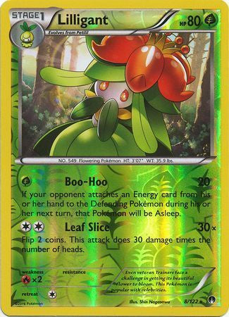 Lilligant - 8/122 - Rare - Reverse Holo available at 401 Games Canada