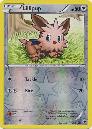 Lillipup - 108/146 - Common - Reverse Holo available at 401 Games Canada