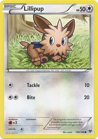 Lillipup - 108/146 - Common available at 401 Games Canada