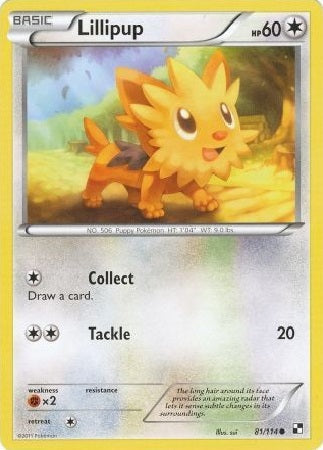 Lillipup - 81/114 - Common available at 401 Games Canada