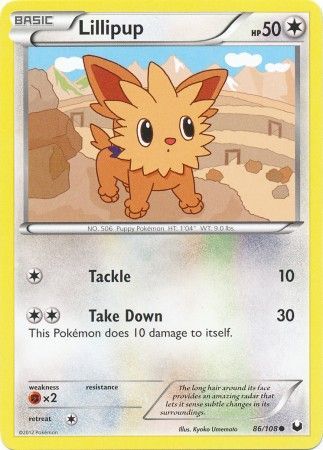 Lillipup - 86/108 - Common available at 401 Games Canada