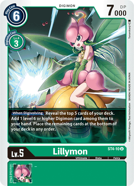Lillymon - ST4-10 - Uncommon available at 401 Games Canada