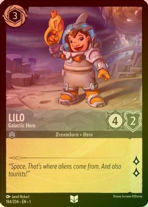 Lilo (Galactic Hero) - 184/204 - Uncommon (Foil) available at 401 Games Canada