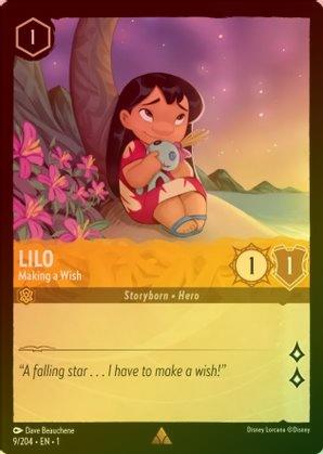 Lilo (Making a Wish) - 9/204 - Rare (Foil) available at 401 Games Canada