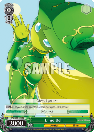 Lime Bell - AW/S18-E038 - Uncommon available at 401 Games Canada