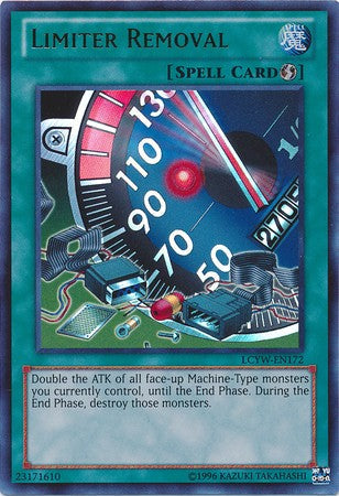 Limiter Removal - LCYW-EN172 - Ultra Rare - Unlimited available at 401 Games Canada