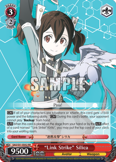 "Link Strike" Silica - SAO/S51-E052 - Double Rare available at 401 Games Canada