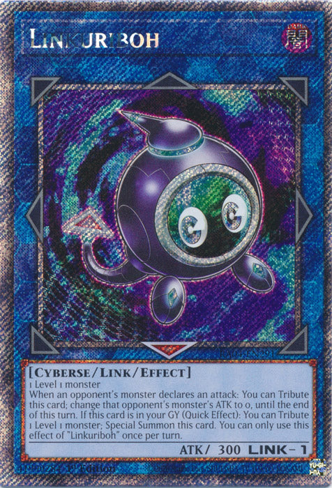 Linkuriboh (Platinum Secret Rare) - RA04-EN291 - Platinum Secret Rare - 1st Edition