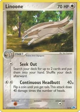 Linoone - 03/10 - Common available at 401 Games Canada