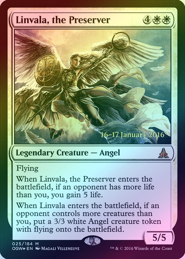 401 Games Canada - Linvala, the Preserver - Prerelease Promo (Foil) (POGW)